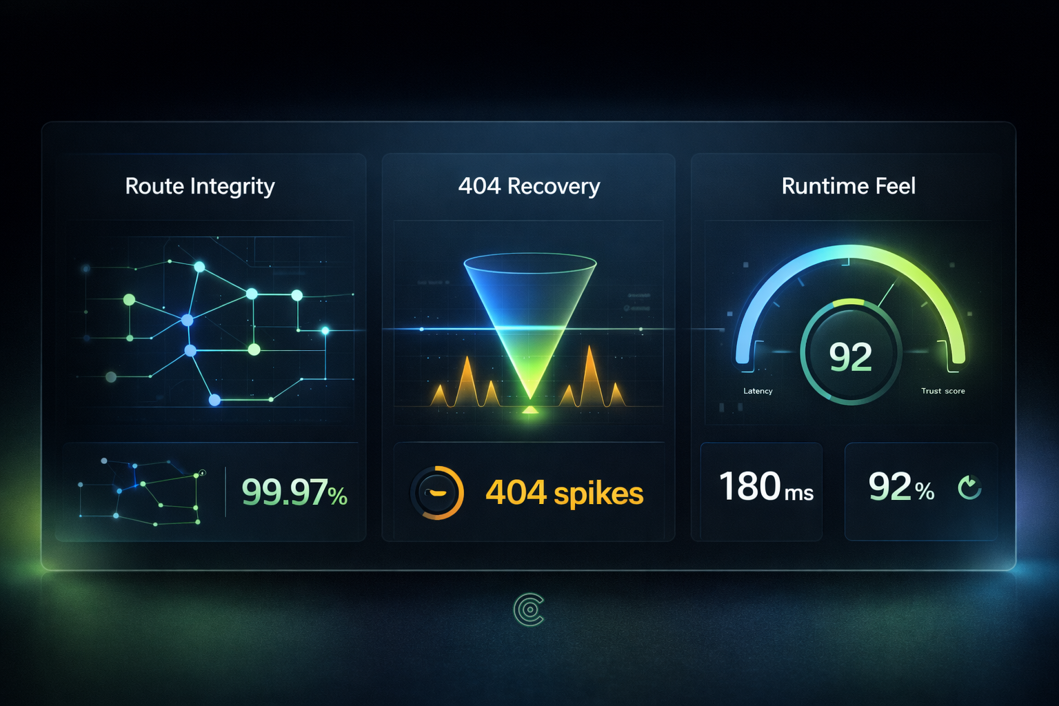 Command Center project health screenshot